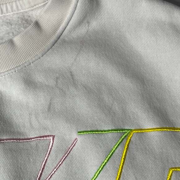 Nike Size Large Men's NIKE CREW MULTICOLOR SWEATSHIRT - Picture 3 of 6